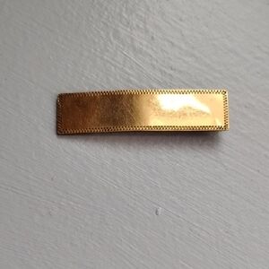Antique Gold Filled Barrette